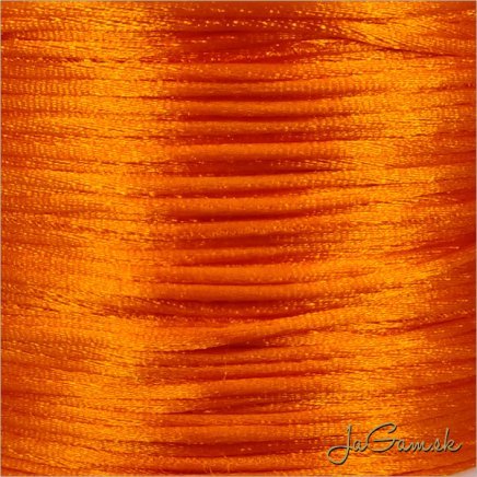 Nylonová šnúrka 1mm oranžová - 1m (1025)